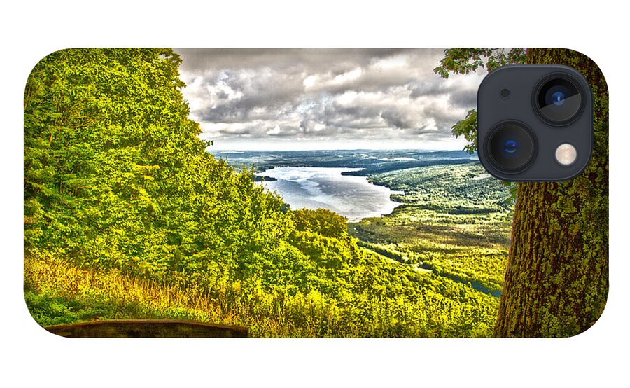 Honeoye iPhone 13 Case featuring the photograph Honeoye Lake Overlook by William Norton