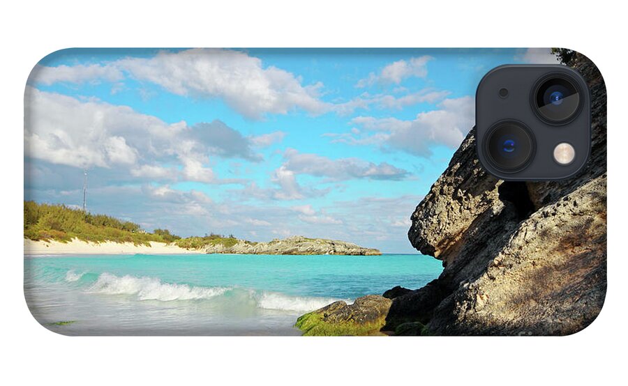 Bermuda iPhone 13 Case featuring the photograph Horseshoe Bay in Bermuda by Charline Xia