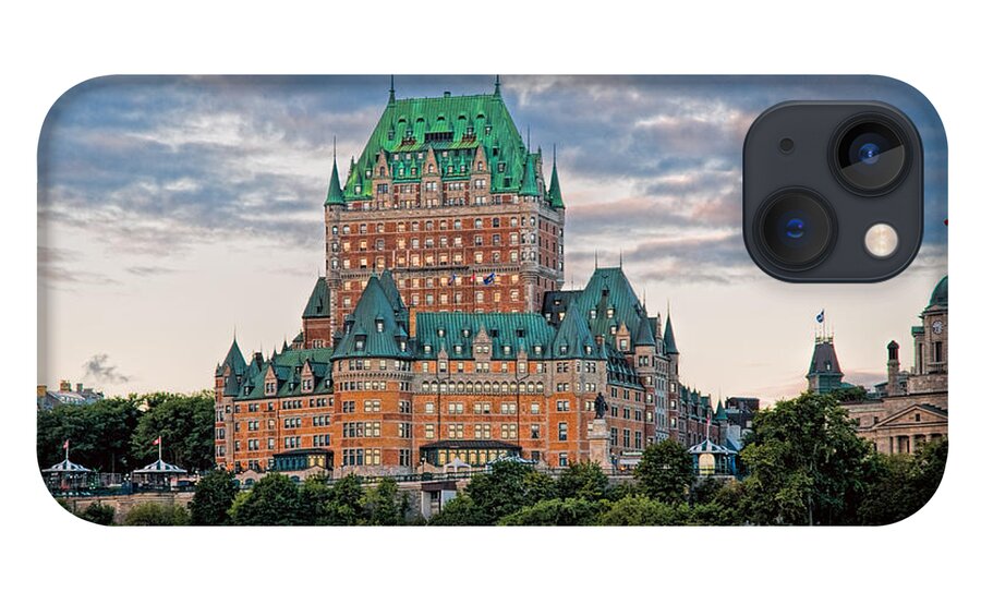 Architecture iPhone 13 Case featuring the photograph Fairmont Le Chateau Frontenac by Ginger Wakem