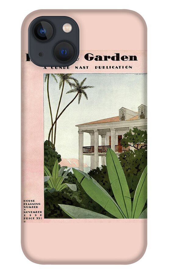 House & Garden Cover Illustration iPhone 13 Case