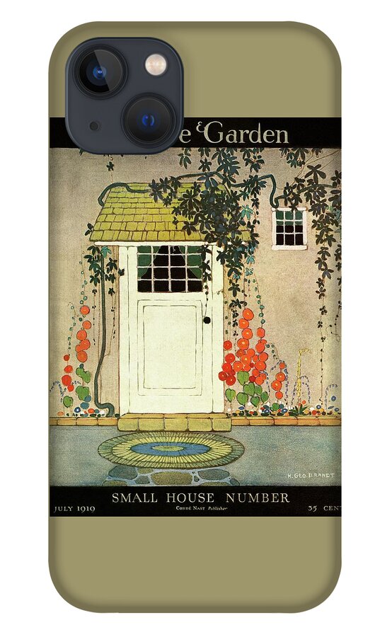 House And Garden Small House Number Cover iPhone 13 Case