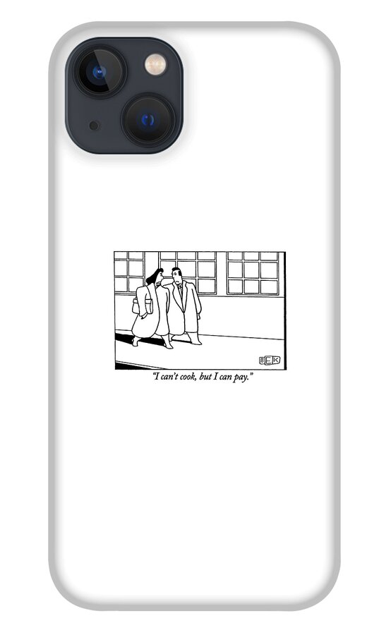 I Can't Cook iPhone 13 Case