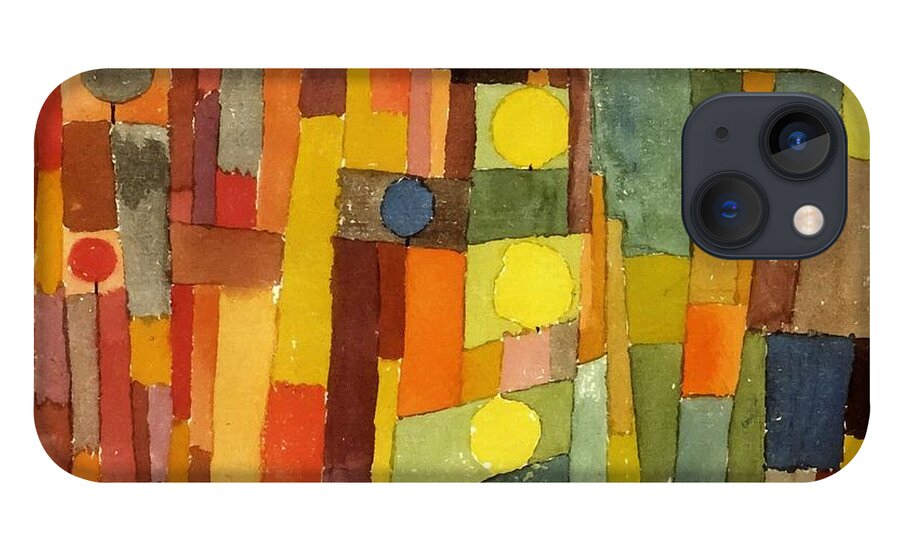 Paul Klee iPhone 13 Case featuring the painting In The Style Of Kairouan by Paul Klee