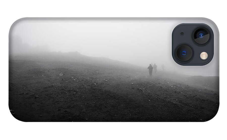 Iceland iPhone 13 Case featuring the photograph In Wind and Cloud by Alex Blondeau