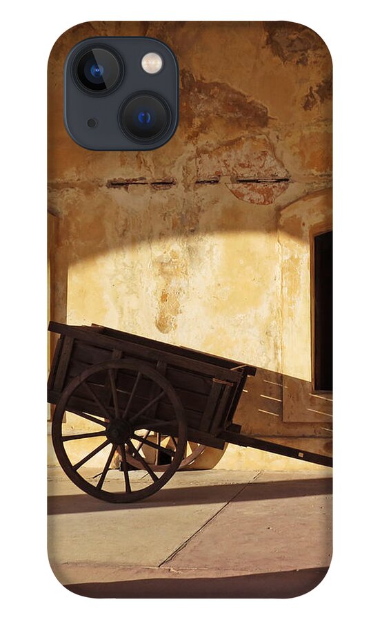 Cart iPhone 13 Case featuring the photograph Inside the Fortress by Deborah Smith
