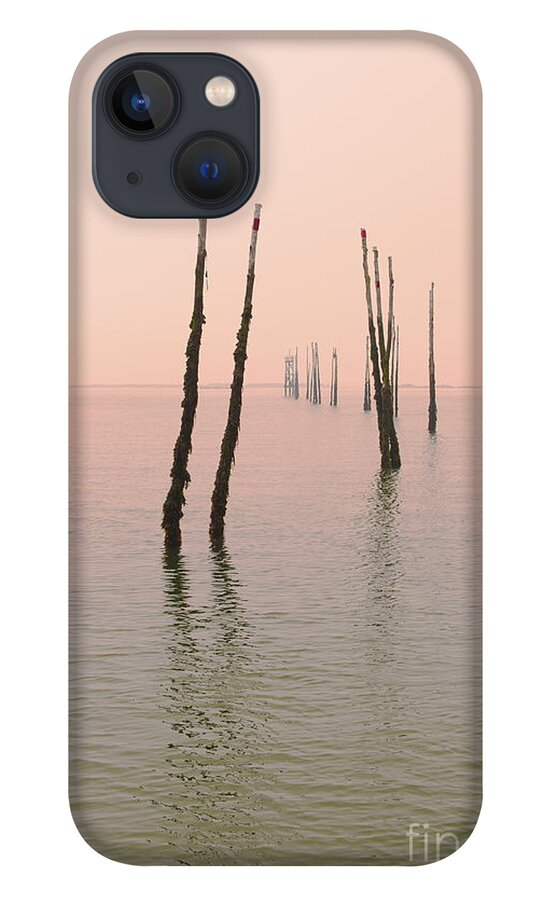 Festblues iPhone 13 Case featuring the photograph Into the Pink Sunset... by Nina Stavlund