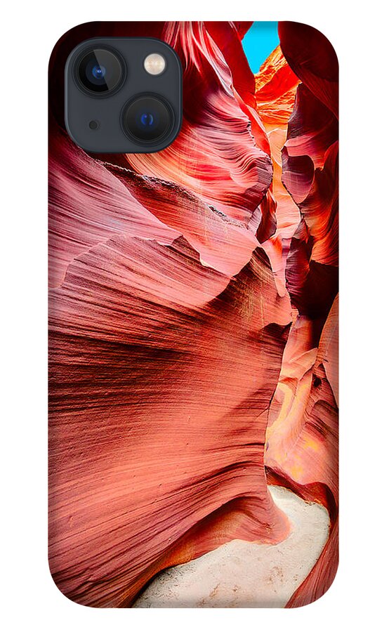 Antelope Canyon iPhone 13 Case featuring the photograph Into the Slot 1 by Jason Chu