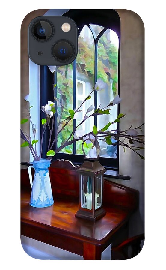 Window iPhone 13 Case featuring the photograph Irish Elegance by Norma Brock