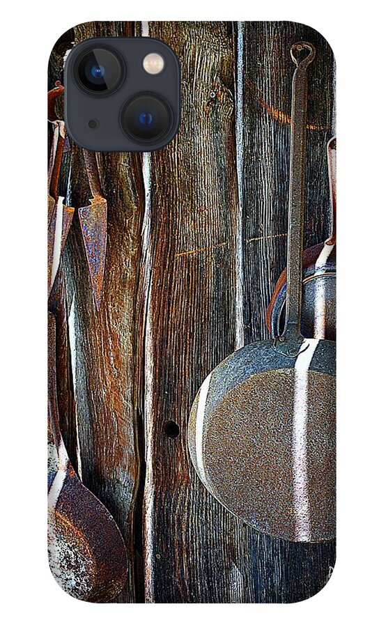 Iron Skillets iPhone 13 Case featuring the photograph Iron Skillets by Patrick Witz