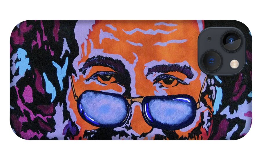 Jerry Garcia Paintings iPhone 13 Case featuring the painting Jerry Garcia-It's A Me Thing by Bill Manson
