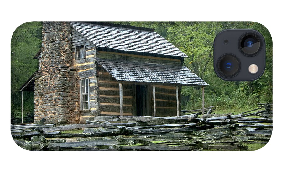 Cades Cove iPhone 13 Case featuring the photograph John Oliver Cabin by Carol Erikson
