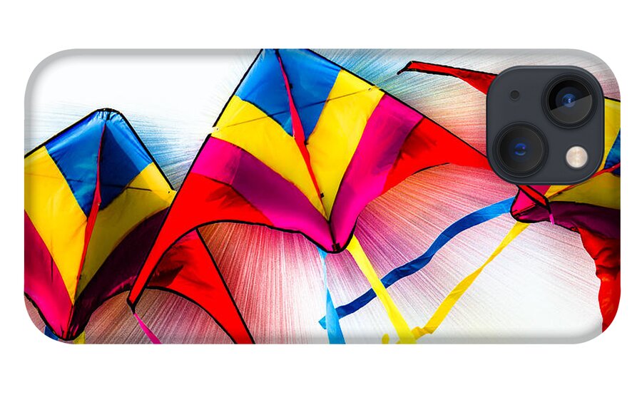Kites iPhone 13 Case featuring the photograph Kites by Michael Arend