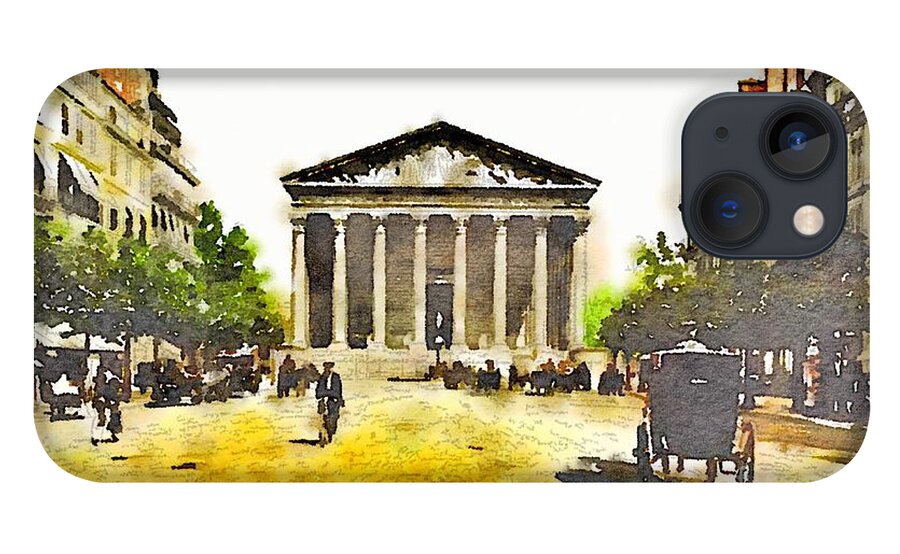 Madeleine iPhone 13 Case featuring the painting La Madeleine 1890 by HELGE Art Gallery