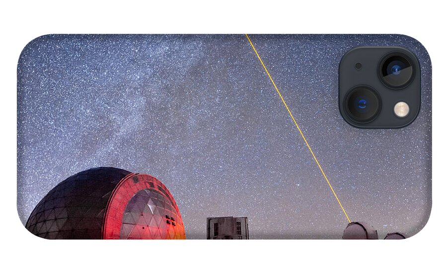 Big Island iPhone 13 Case featuring the photograph Lasers Above Mauna Kea 2 by Jason Chu
