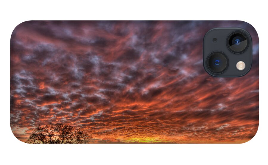 Sunset iPhone 13 Case featuring the photograph Last Light in Oracle by Tam Ryan