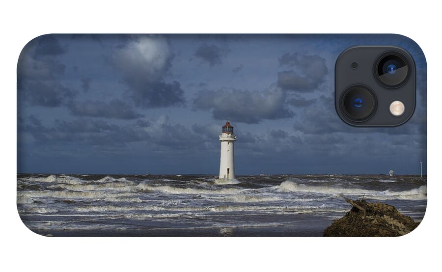 Light House iPhone 13 Case featuring the photograph lighthouse at New Brighton by Spikey Mouse Photography