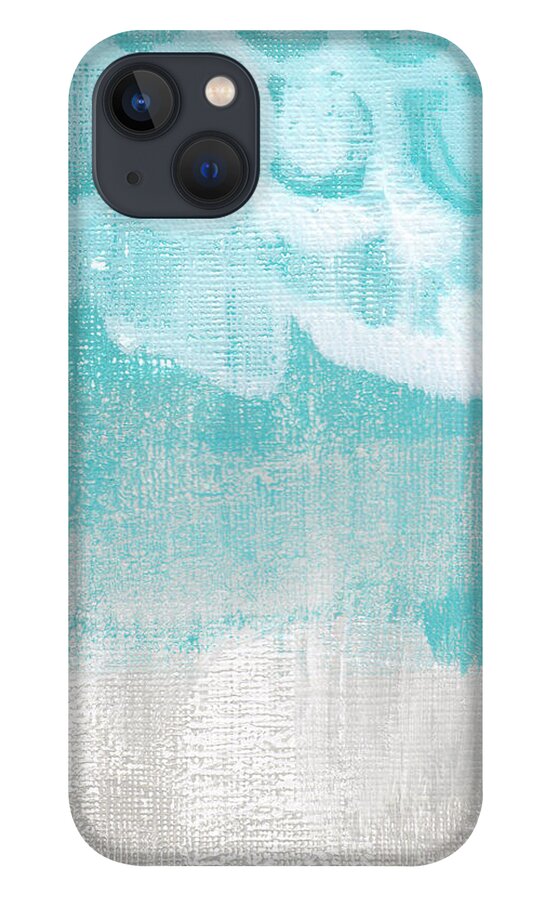 Abstract iPhone 13 Case featuring the painting Like A Prayer- Abstract Painting by Linda Woods