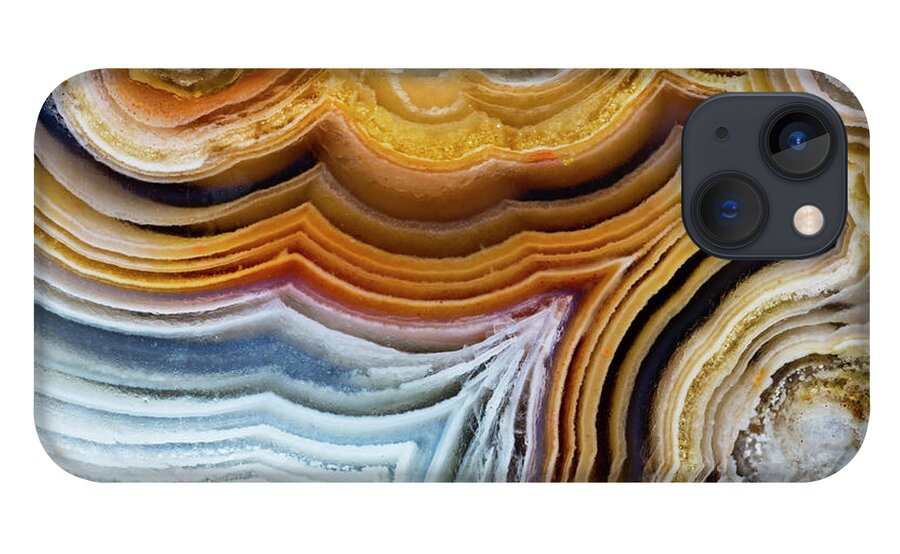 Geology iPhone 13 Case featuring the photograph Lines And Pattern In Agua Nueva Mexican by Darrell Gulin