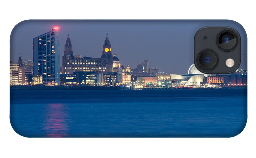 3 Graces iPhone 13 Case featuring the photograph Liverpool Waterfront by Spikey Mouse Photography