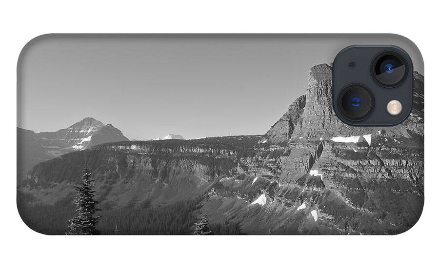 Glacier iPhone 13 Case featuring the photograph Long View at Glacier by Mark McKinney