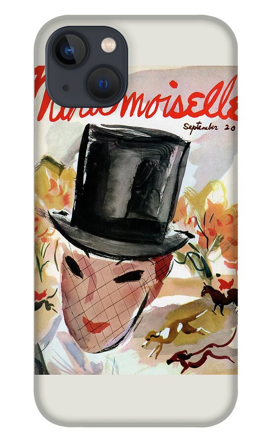 Mademoiselle Cover Featuring A Female Equestrian iPhone 13 Case