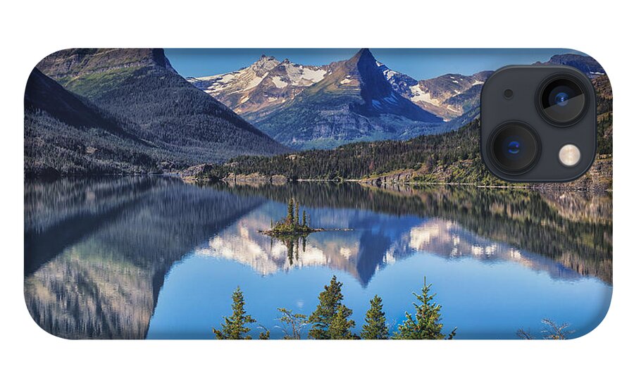 Mountains iPhone 13 Case featuring the photograph Majestic Reflection by Sophie Doell