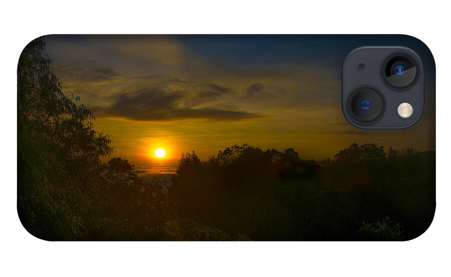 Sun iPhone 13 Case featuring the photograph Malaysia Sunrise by Bill Cubitt
