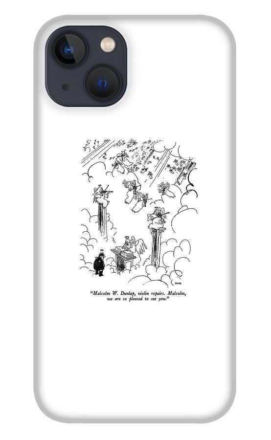 Malcolm W. Dunlap iPhone 13 Case