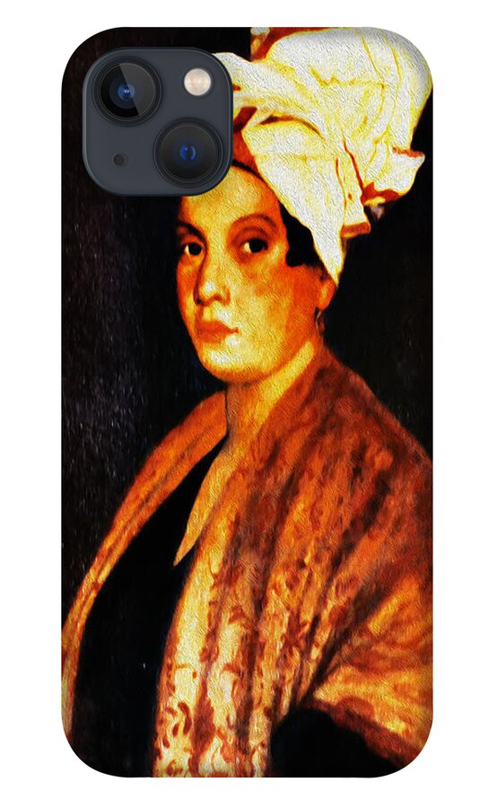 Louisianna iPhone 13 Case featuring the photograph Marie Laveau - New Orleans Witch by Digital Reproductions