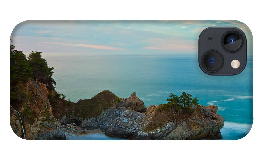 Coastline iPhone 13 Case featuring the photograph McWay Falls At Sunrise by Jonathan Nguyen
