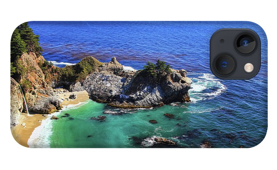 Scenics iPhone 13 Case featuring the photograph Mcway Falls by David Toussaint