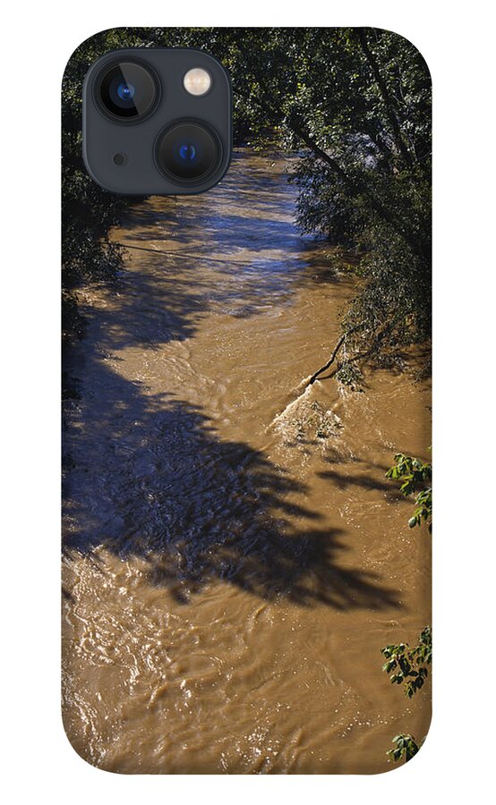 Ecology iPhone 13 Case featuring the photograph Meechums River After Flood, Virginia by Carleton Ray