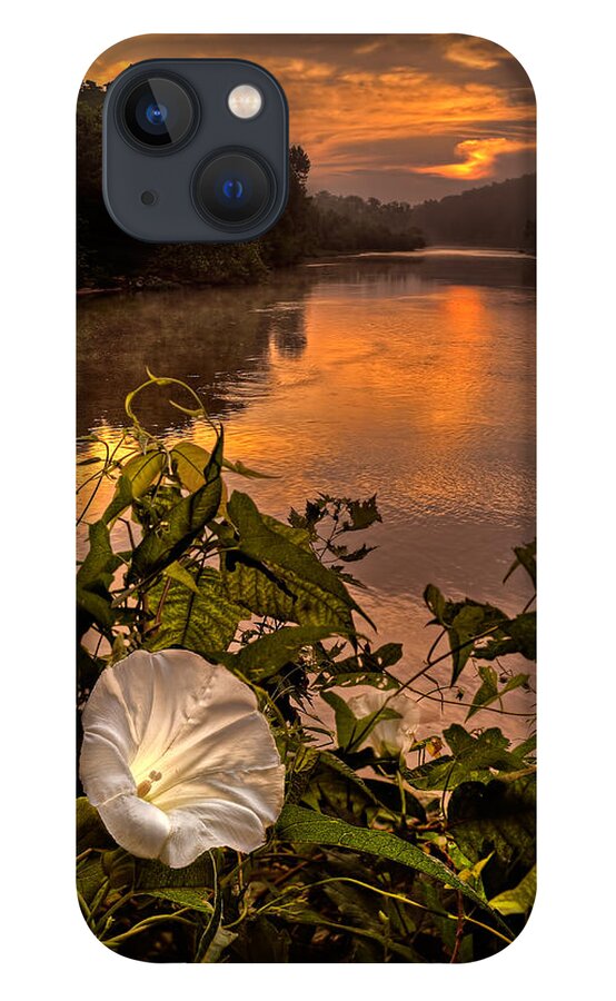 2011 iPhone 13 Case featuring the photograph Meramec River At Chouteau Claim by Robert Charity