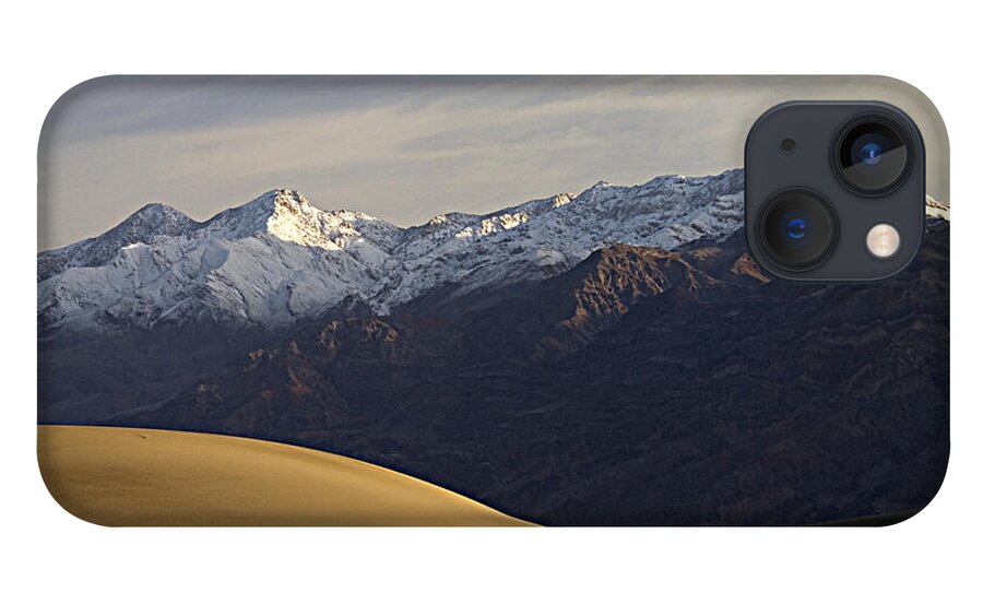 Desert iPhone 13 Case featuring the photograph Mesquite Dunes And Grapevine Range by Joe Schofield
