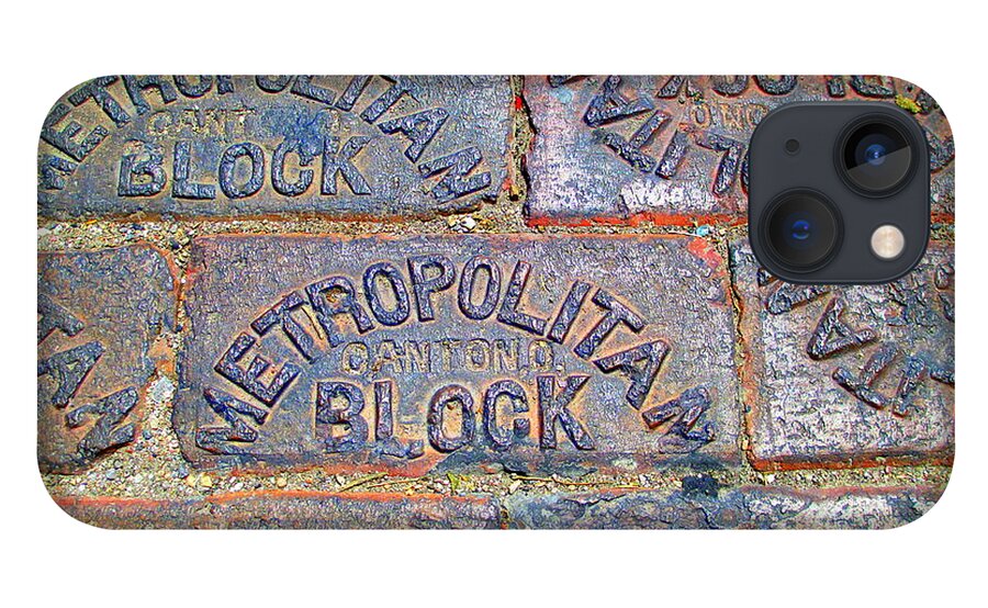 Metropolitan Block Canton Ohio iPhone 13 Case featuring the photograph Metropolitan Block by Randall Weidner