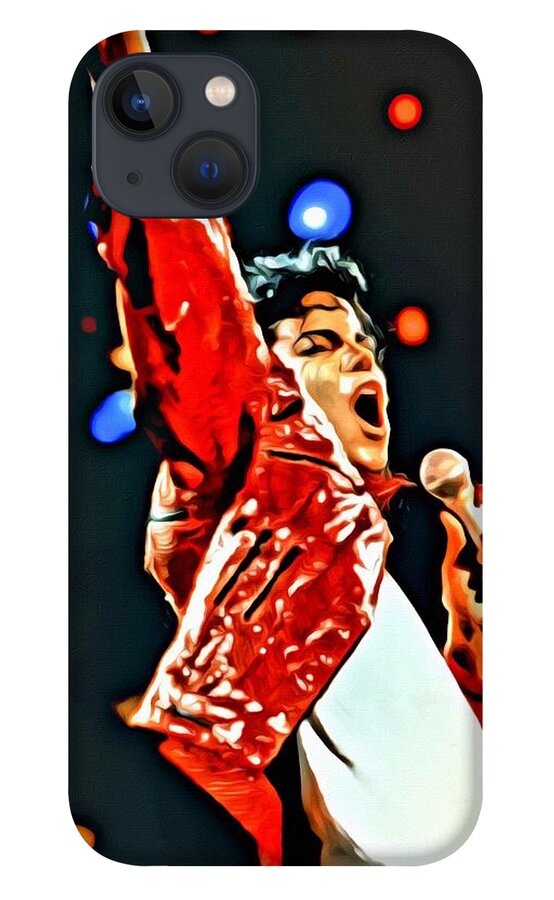 King iPhone 13 Case featuring the painting Michael by Florian Rodarte