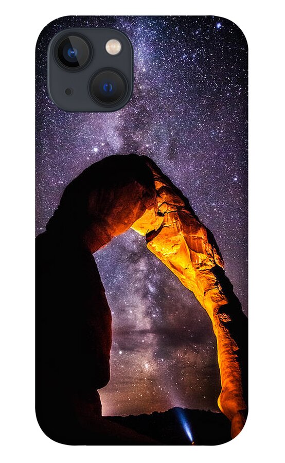 Arches National Park iPhone 13 Case featuring the photograph Milky Way Explorer by Darren White