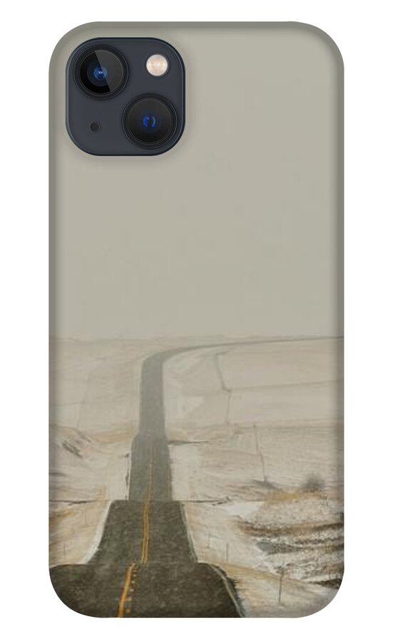 Highway iPhone 13 Case featuring the photograph Montana Highway 3 by Kae Cheatham