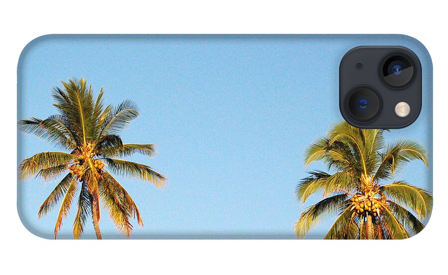 Moon iPhone 13 Case featuring the photograph Moon Over Molokai by Terry Holliday