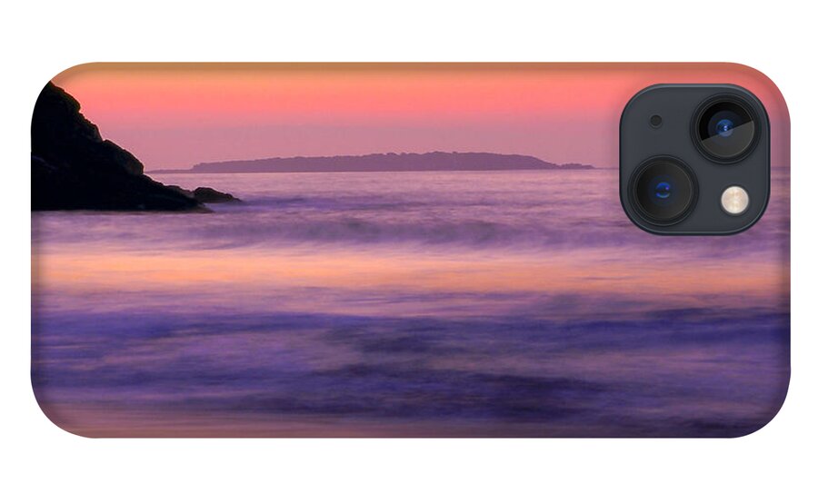 Morning Dream iPhone 13 Case featuring the photograph Morning Dream Singing Beach by Michael Hubley