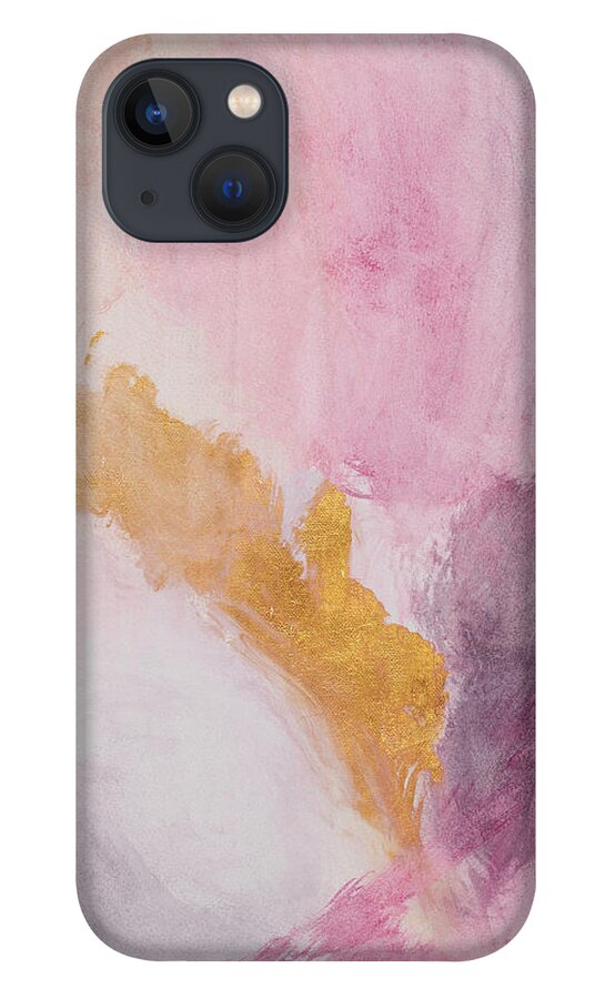 Muted iPhone 13 Case featuring the painting Muted Contempo by Nola James