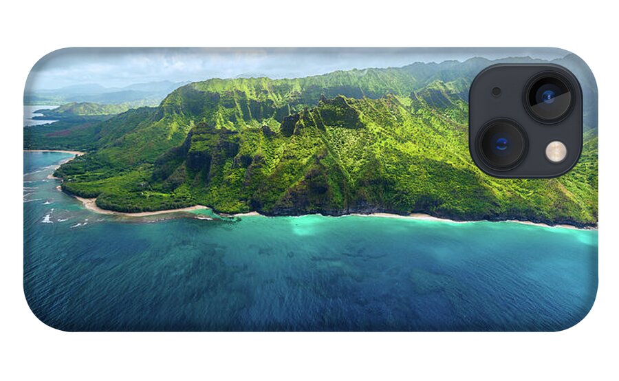 Tranquility iPhone 13 Case featuring the photograph Napali Coast Kauai by Andre Distel Photography