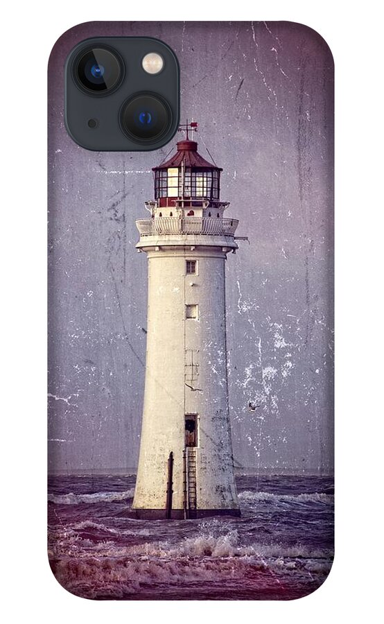 Lighthouse iPhone 13 Case featuring the photograph New Brighton Lighthouse by Spikey Mouse Photography