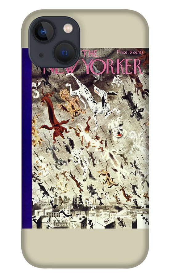 New Yorker April 4 1936 iPhone 13 Case
