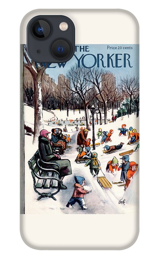 New Yorker February 26th, 1955 iPhone 13 Case