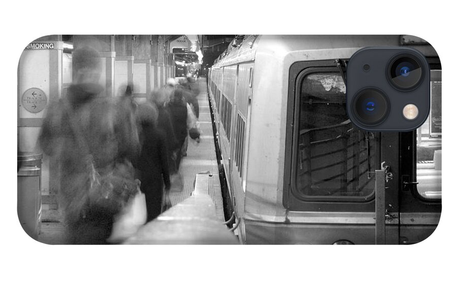 Grand Central Station iPhone 13 Case featuring the photograph Metro North/CT DOT Commuter Train by Mike McGlothlen