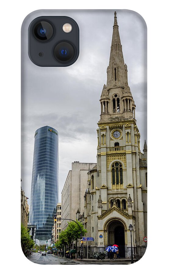 Bilbao iPhone 13 Case featuring the photograph Old and New by Pablo Lopez