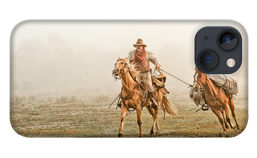 Drycreek iPhone 13 Case featuring the photograph On The Trail by Linda Constant