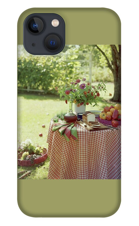 Outdoor Lunch In The Shade Of A Tree iPhone 13 Case