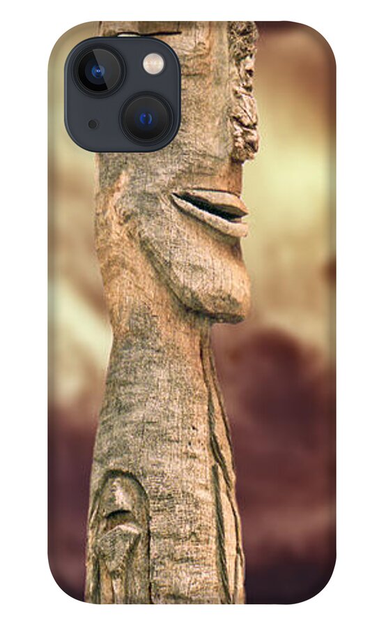 Tiki iPhone 13 Case featuring the photograph Palm Springs Tiki by Matthew Bamberg